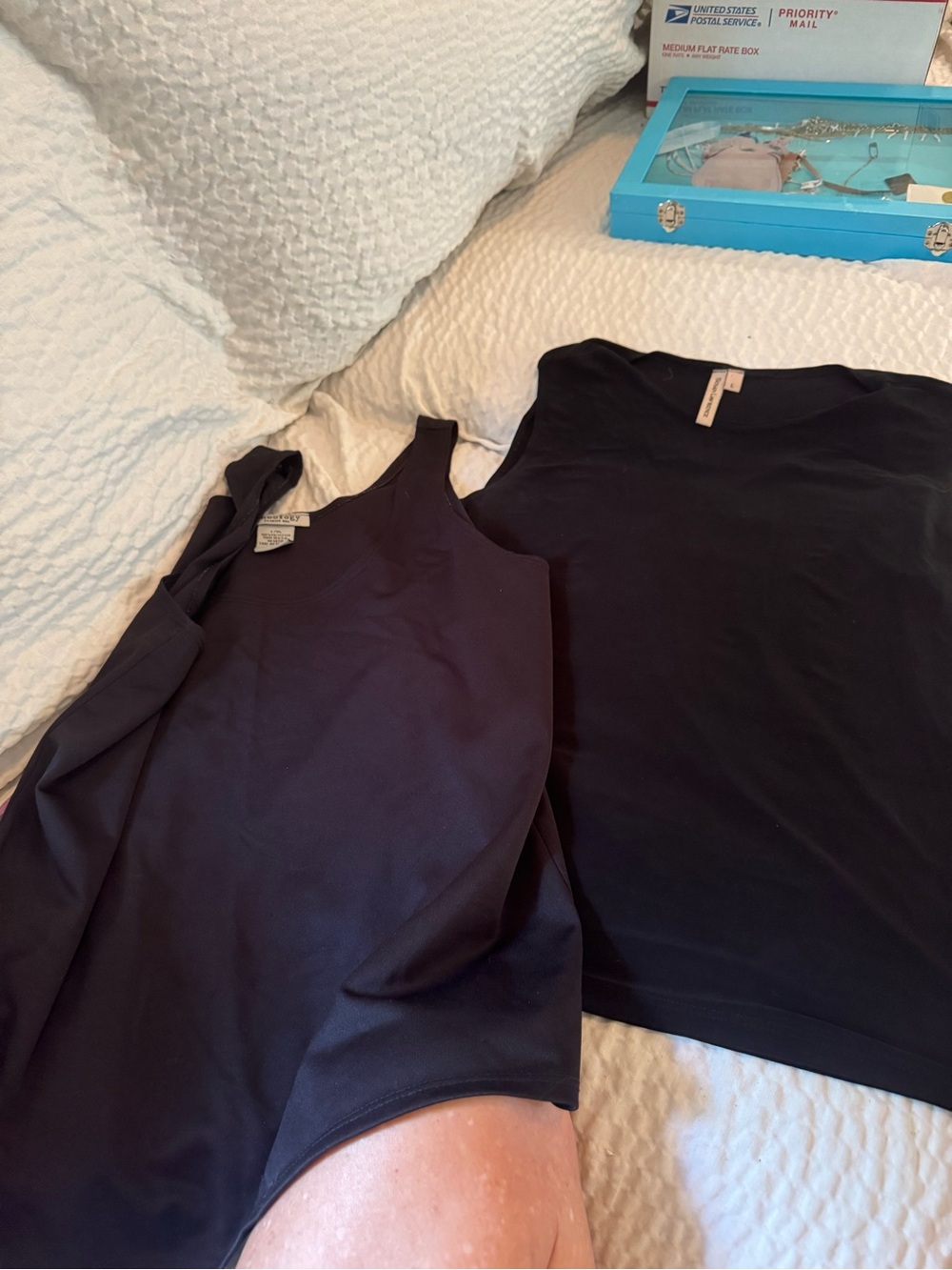 Black Tank and Tee Set